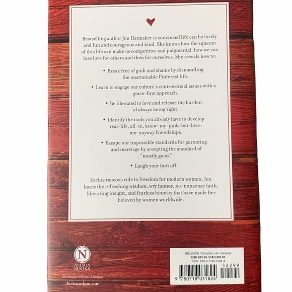 Jen Hatmaker “For The Love” Book - Picture 2 of 3